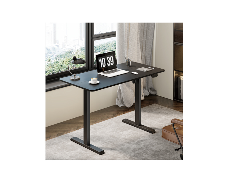 Desk: Vertex VX-1SSD-02B Electric Sit-Stand Desk Matte Black
